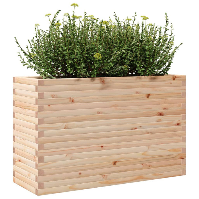 Plantekasse 110x40x68,5 cm heltre furu