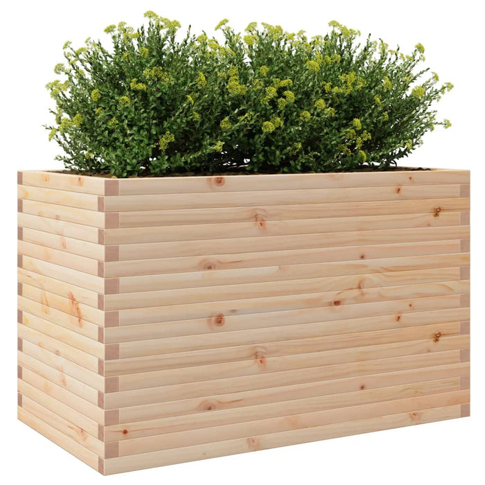 Plantekasse 110x60x68,5 cm heltre furu