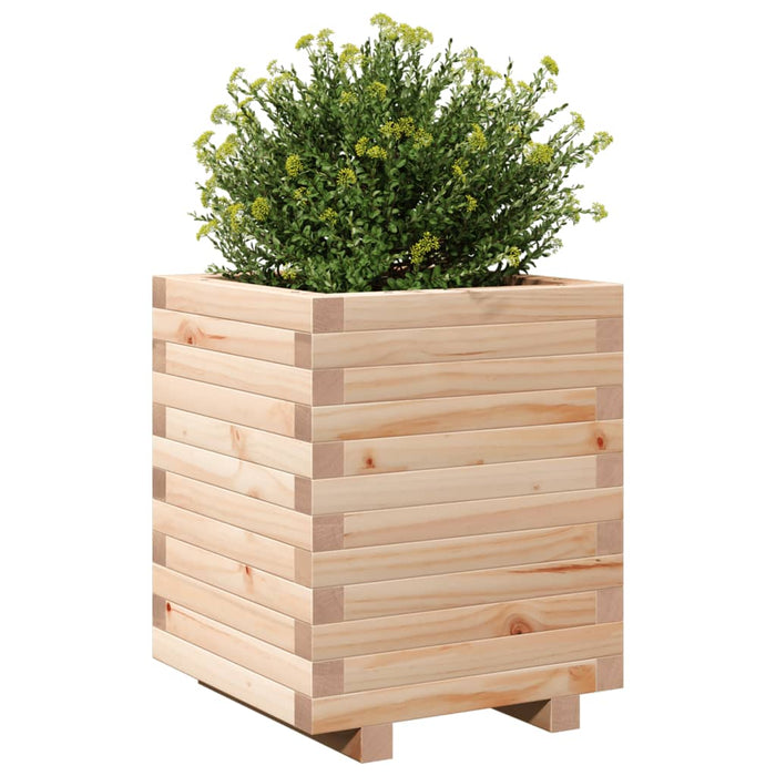 Plantekasse 40x40x49,5 cm heltre furu