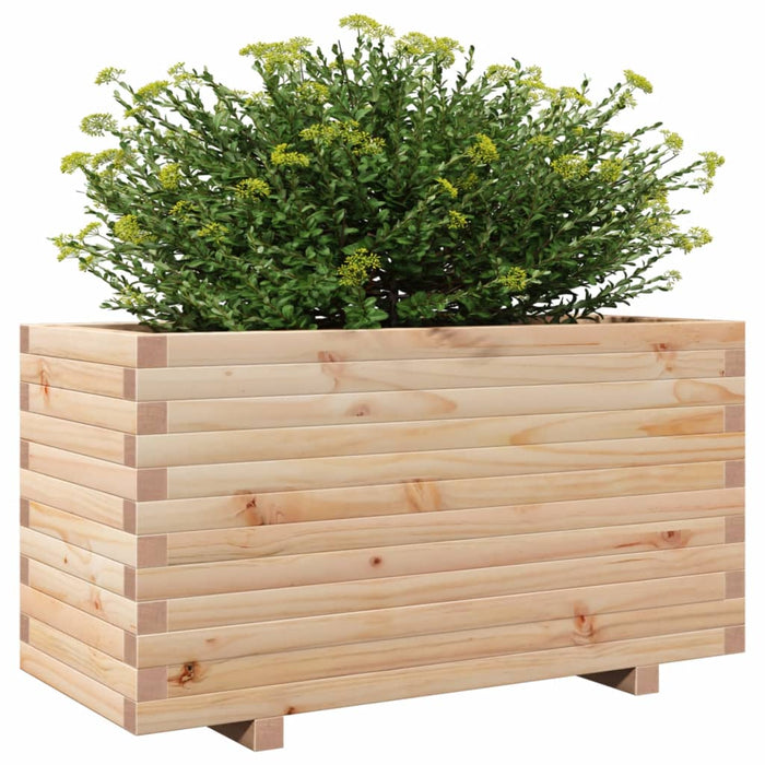 Plantekasse 90x40x49,5 cm heltre furu