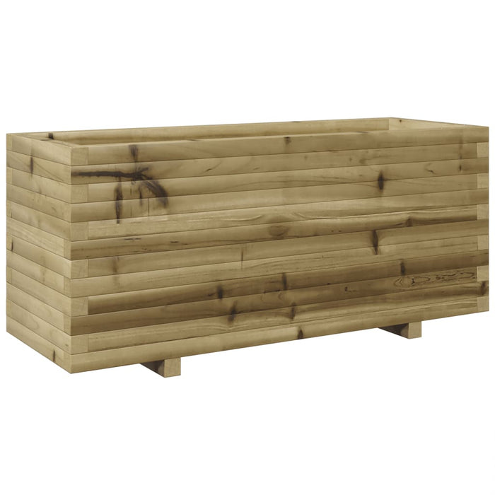 Plantekasse 110x40x49,5 cm impregnert furu