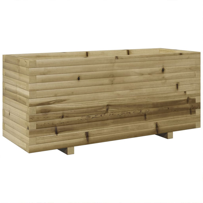 Plantekasse 110x40x49,5 cm impregnert furu