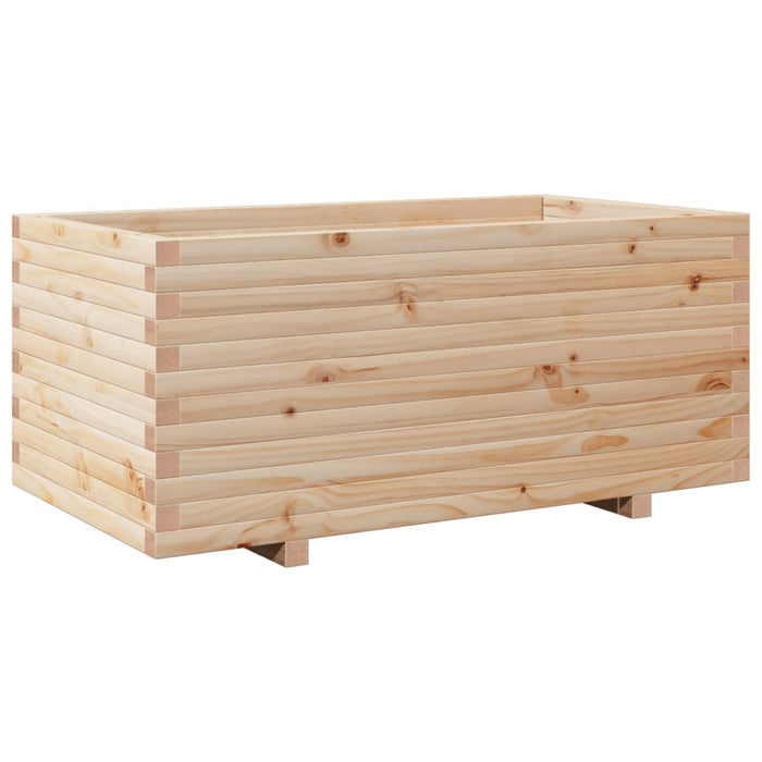 Plantekasse 110x60x49,5 cm heltre furu