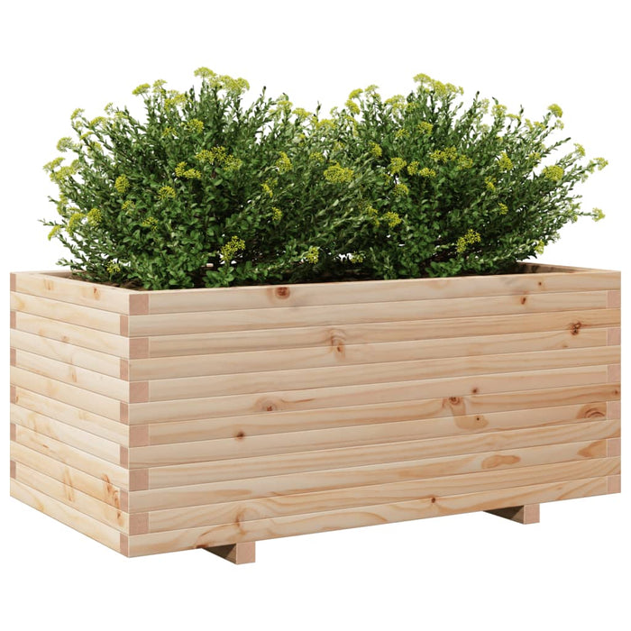 Plantekasse 110x60x49,5 cm heltre furu