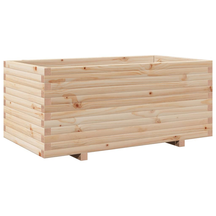 Plantekasse 110x60x49,5 cm heltre furu