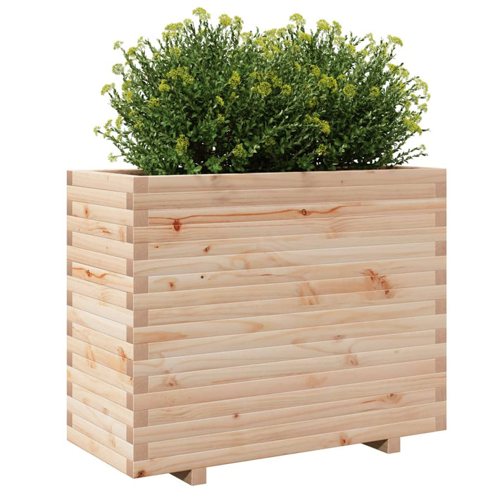 Plantekasse 90x40x72,5 cm heltre furu