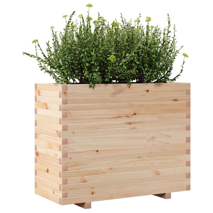 Plantekasse 90x40x72 cm heltre furu