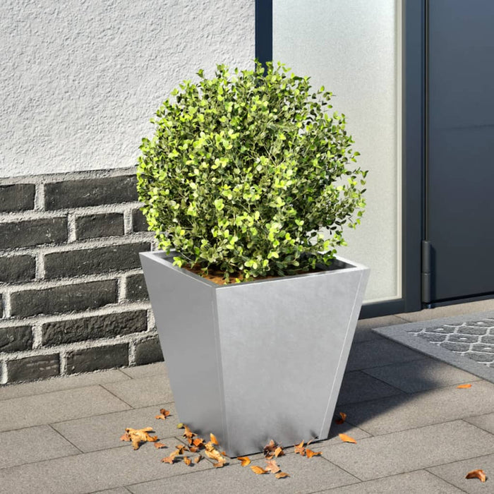 Plantekasse 30x30x30 cm galvanisert stål