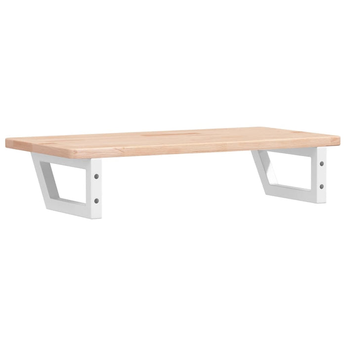 Servanthylle veggmontert stål og heltre eik