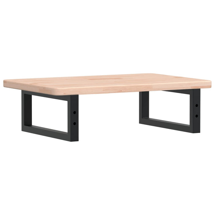 Servanthylle veggmontert stål og heltre eik