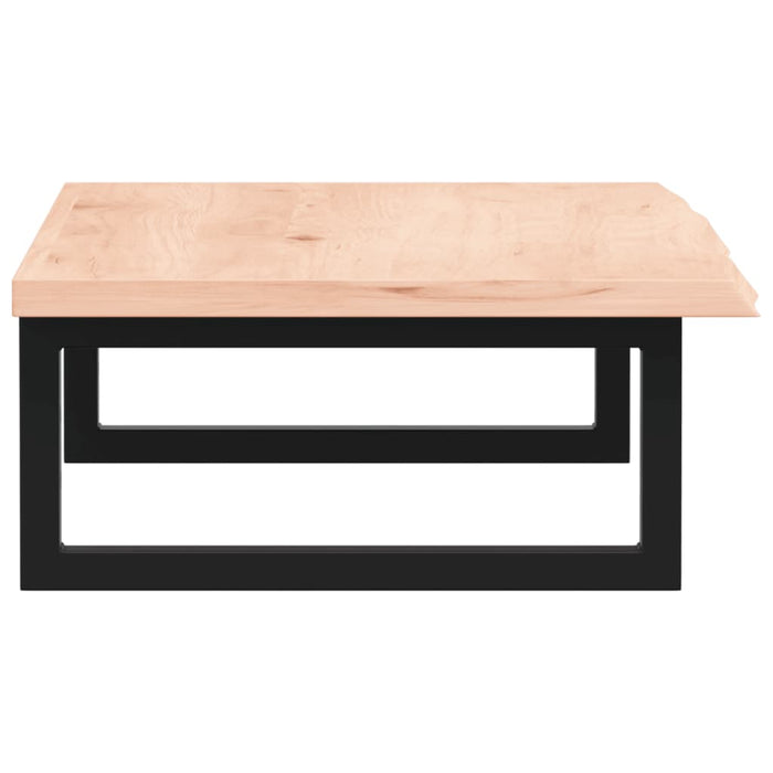 Servanthylle veggmontert stål og heltre eik