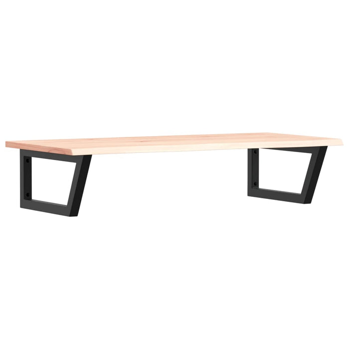 Servanthylle veggmontert stål og heltre eik