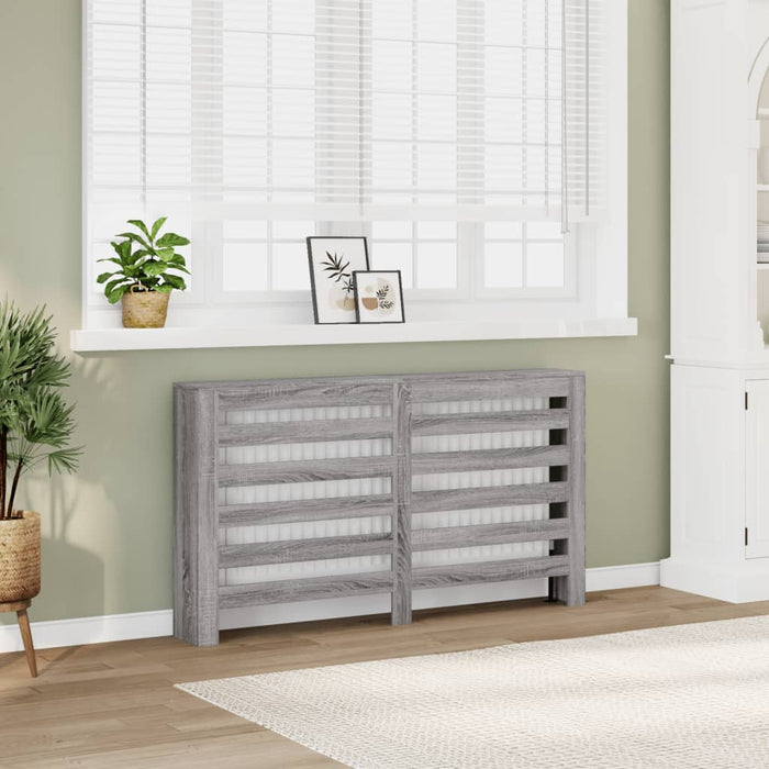 Radiatordeksel sonoma eik 149x20x82 cm konstruert tre