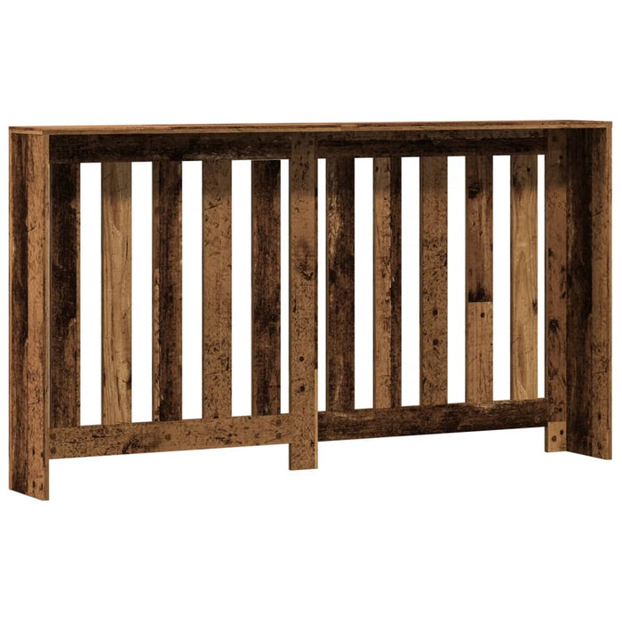 Radiatordeksel gammelt tre 149x20x82 cm konstruert tre