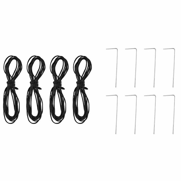 Canopy telt grønn 300 x 300 x 227 / 236 / 245 cm Oxford-stoff