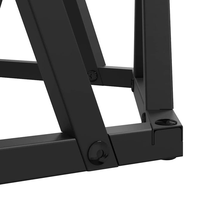 Kaffebord 2 pcs Sonoma eik 50 x 50 x 50 cm Ingeniørtre og stål