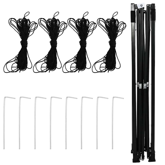 Drivhus med tak grønn 290 x 870 x 315 cm Stål