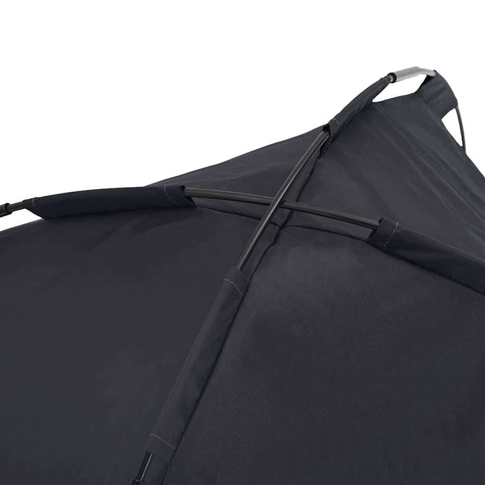 Hevet Hundeseng Svart Polyester, Metallramme 76 x 62 x 70.5 cm