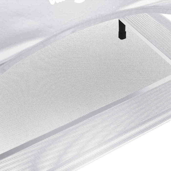 hevet hundeseng med avtagbart tak sølvgrå XL stål