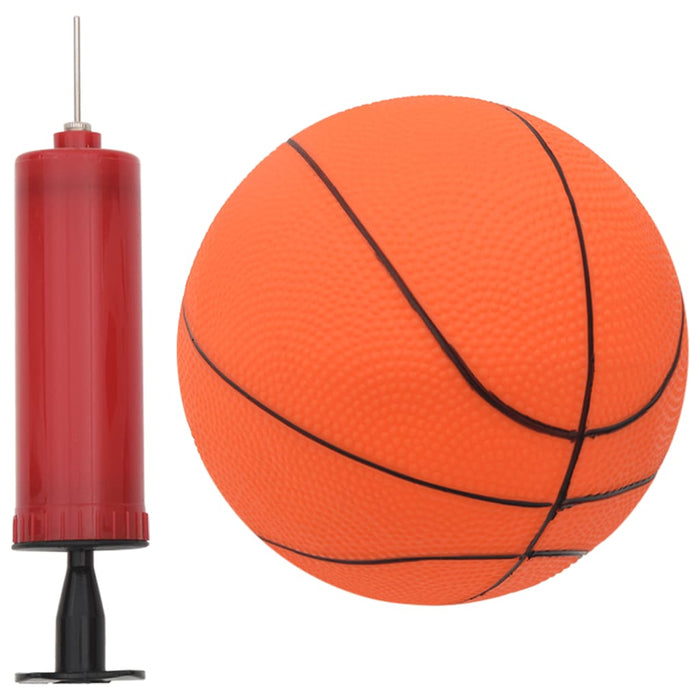 Basketballmaskin med ball og pumpe 45x86x127 cm