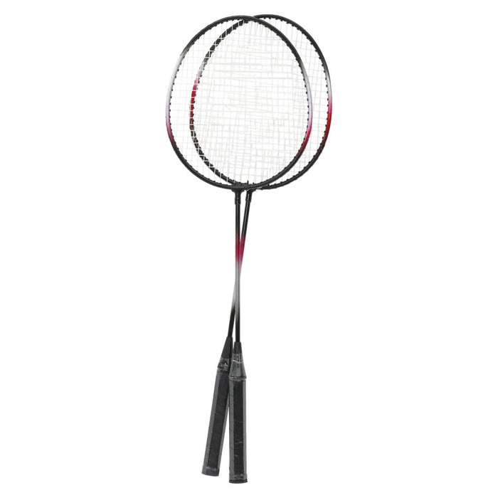 Badmintonsett 2 racketer nett og oppbevaringsveske 292x30x152cm