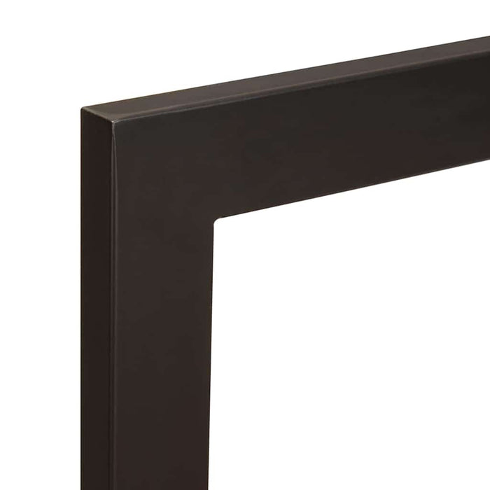 Klesstativ med skuff Brun 40 x 40 x 90 cm Massivt mangotre