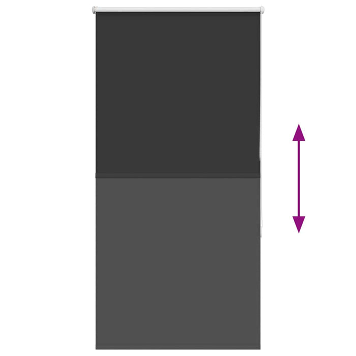 Rullegardin lystette 80x150 cm stoff bredde 75,7 cm polyester