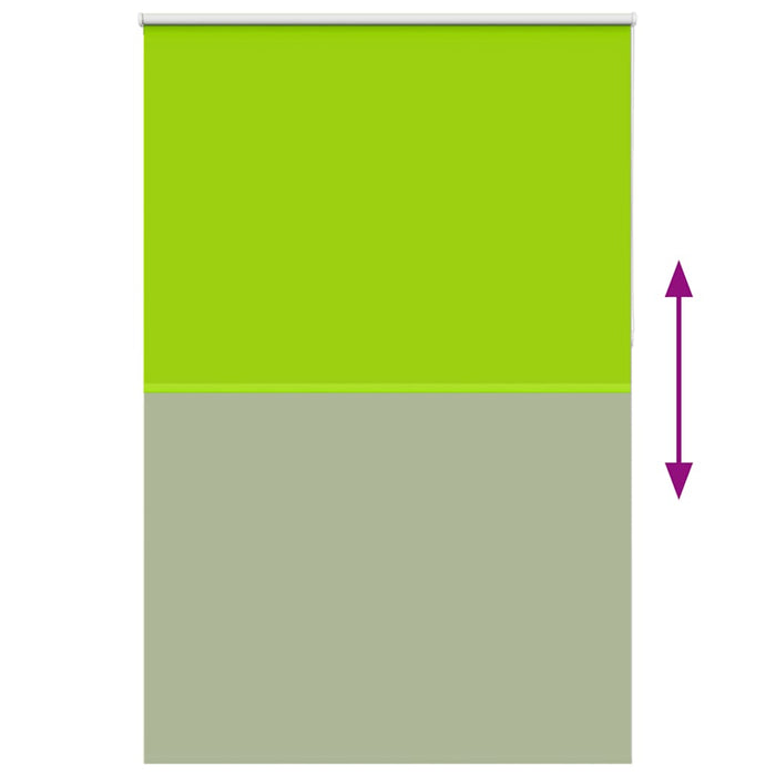 Rullegardin lystette 160x210 cm stoff bredde 156,6 cm polyester