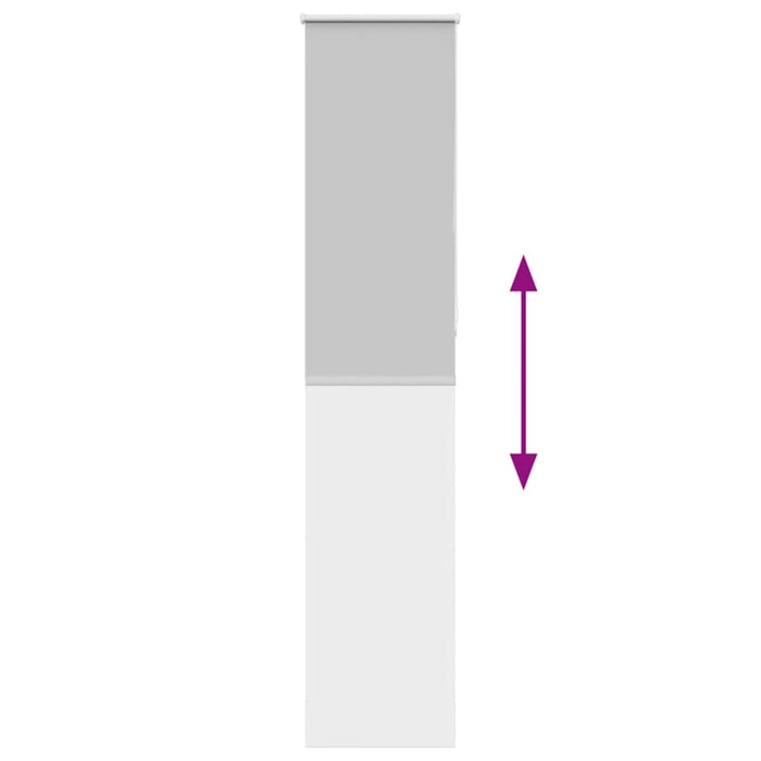 Rullegardin lystette 55x210 cm stoff bredde 50,7 cm polyester