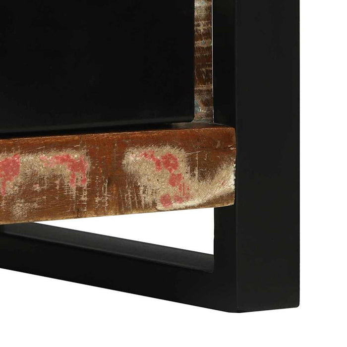 Baderomskap med dør Brun 40 x 30 x 90 cm Massivt gjenvunnet tre