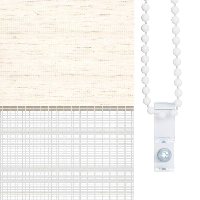 Sebragardin marmor beige stoff bredde 130,9 cm polyester