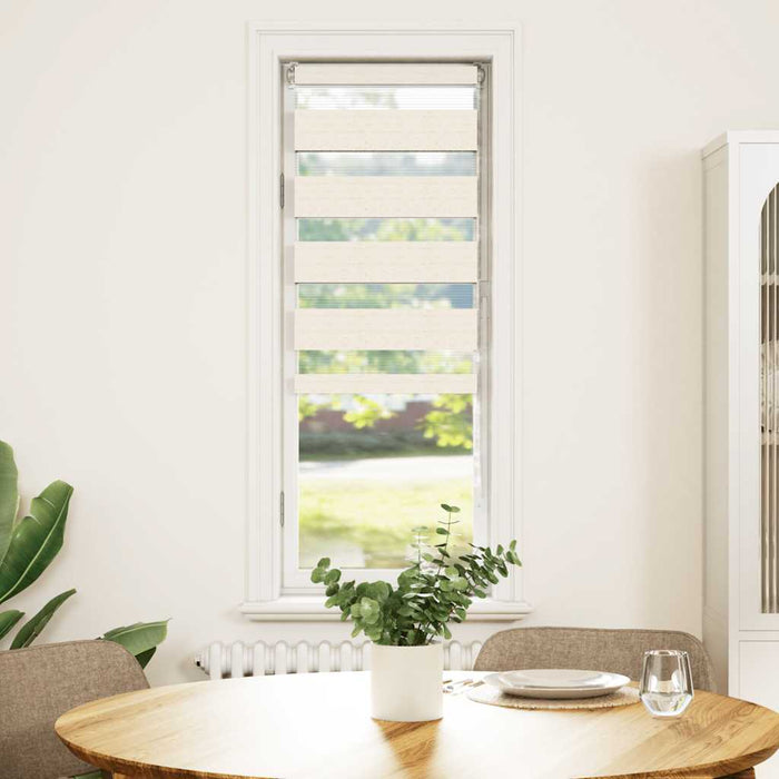 Sebragardin marmor beige stoff bredde 40,9 cm polyester