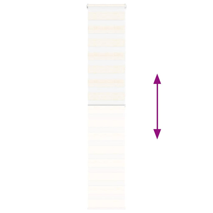 Sebragardin marmor beige stoff bredde 35,9 cm polyester