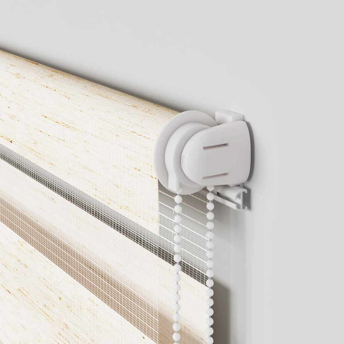 Sebragardin marmor beige stoff bredde 45,9 cm polyester