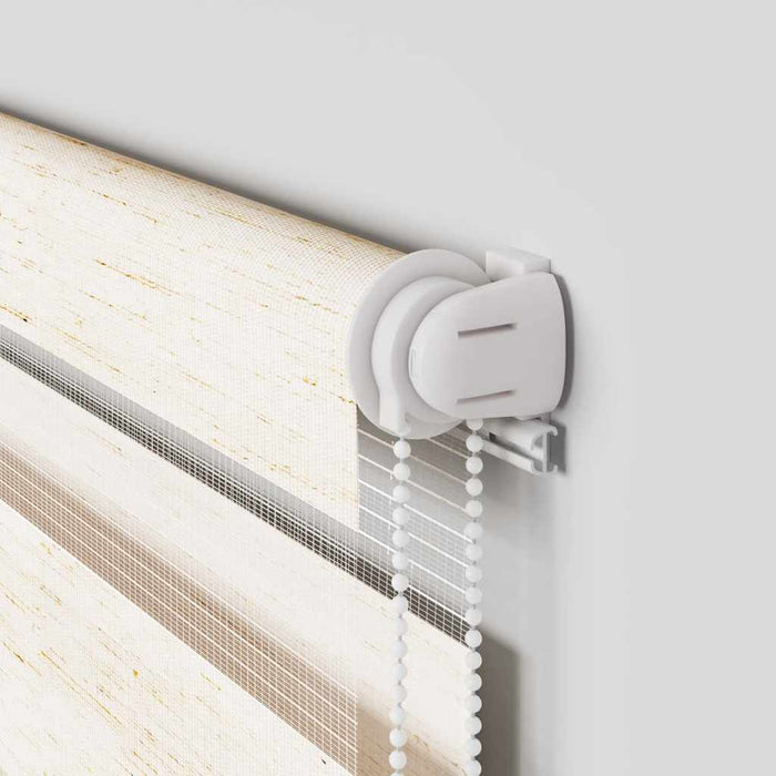 Sebragardin marmor beige stoff bredde 100,9 cm polyester