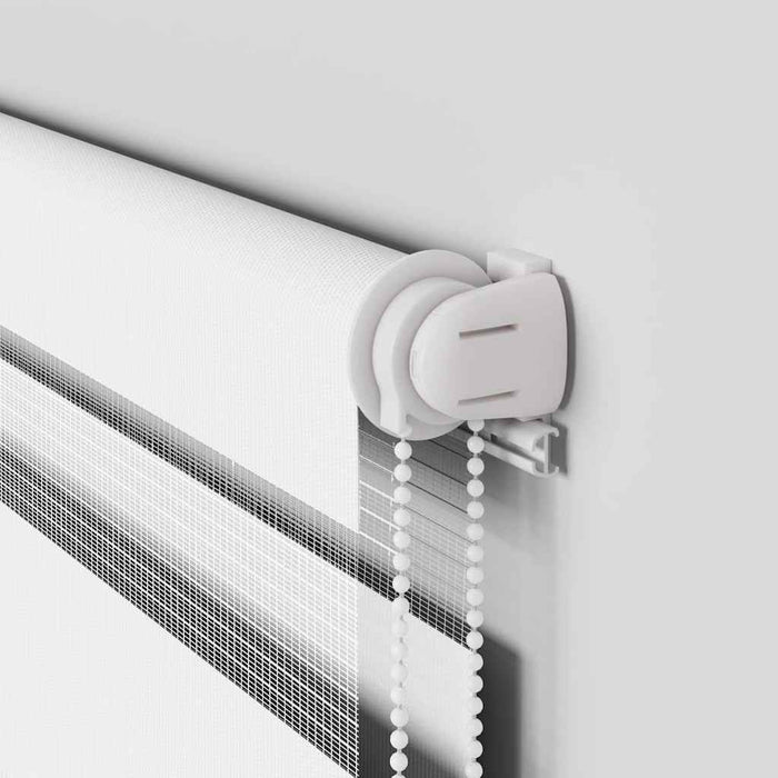 Sebragardin hvit 100x100 cm stoff bredde 95,9 cm polyester