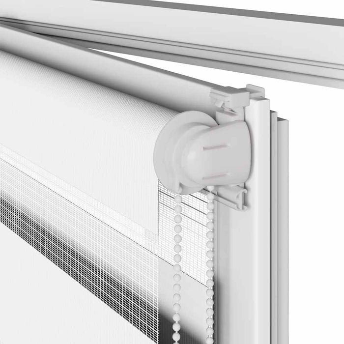 Sebragardin hvit 70x150 cm stoff bredde 65,9 cm polyester