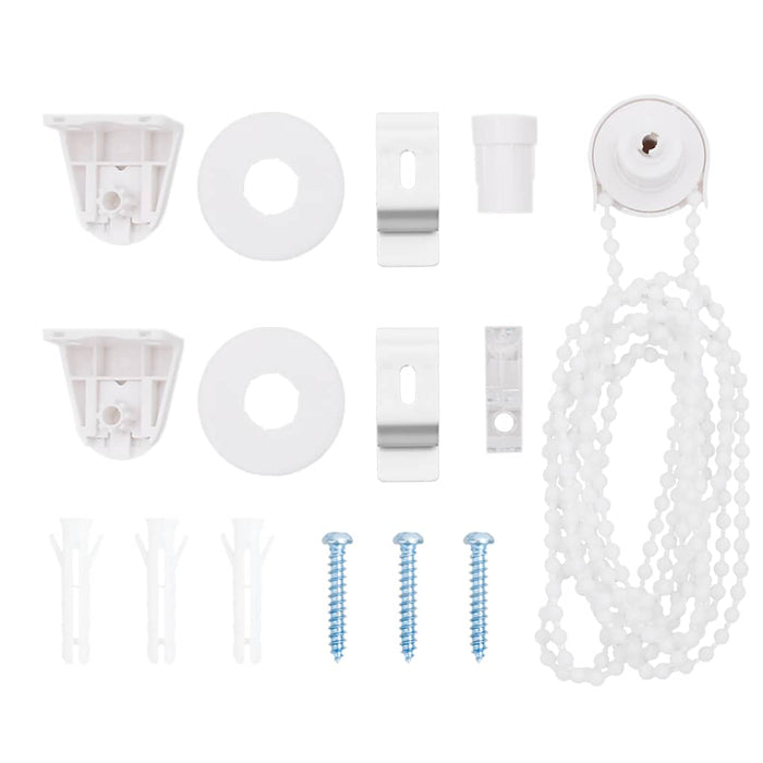 Dusjrullgardin med kassett 80x240 cm Stoffbredde 76 cm