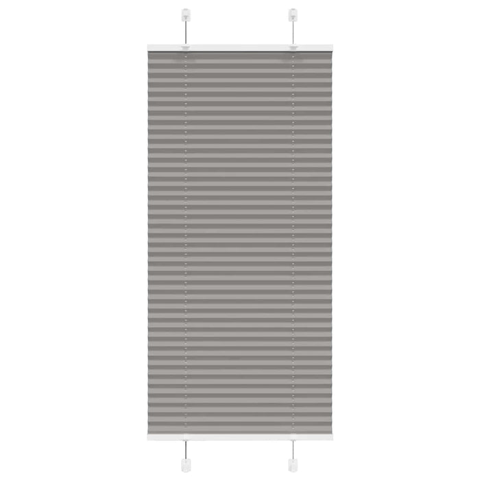 plisségardin antrasitt 60x150 cm Stoff Bredde 59,4 cm Polyester