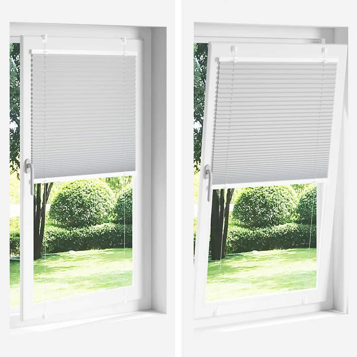 plisségardin sort 70x150 cm Stoff Bredde 69,4 cm Polyester