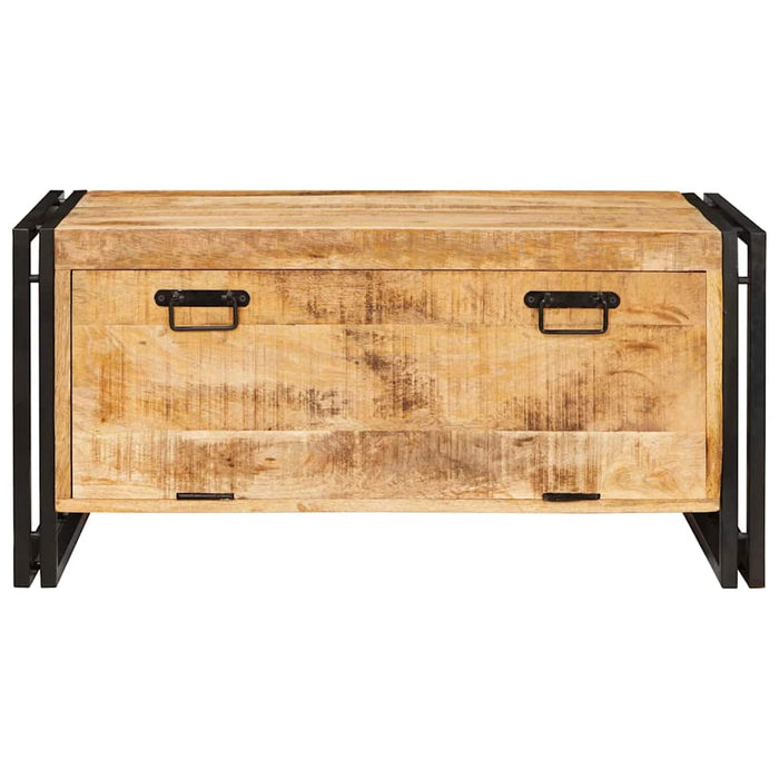 Sko Skap med hylle med dør Brun 90 x 38 x 45 cm heltre mango