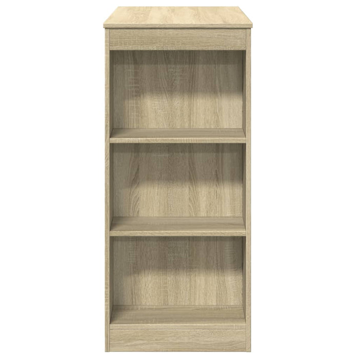 Barbord med stativer sonoma eik 95x47x103,5 cm konstruert tre