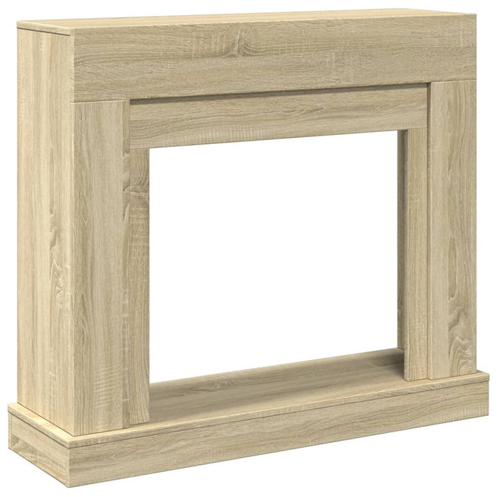 Peisramme sonoma eik 100x30x87,5 cm konstruert tre