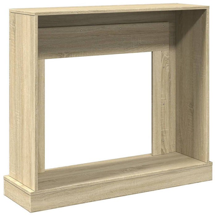 Peisramme sonoma eik 100x30x87,5 cm konstruert tre