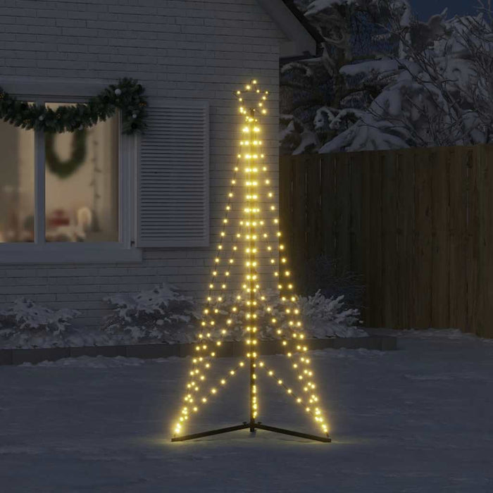 Juletrelys 363 LEDs varm hvit 182 cm