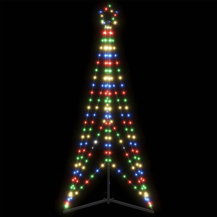 Juletrelys 363 LEDs fargerik 182 cm