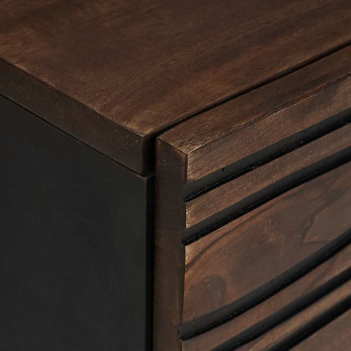 Kaffebord 80x50x40 cm Massivt tre og konstruert tre