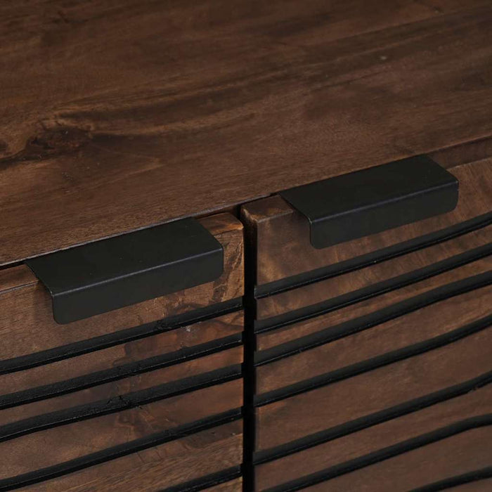 Kaffebord 80x50x40 cm Massivt tre og konstruert tre