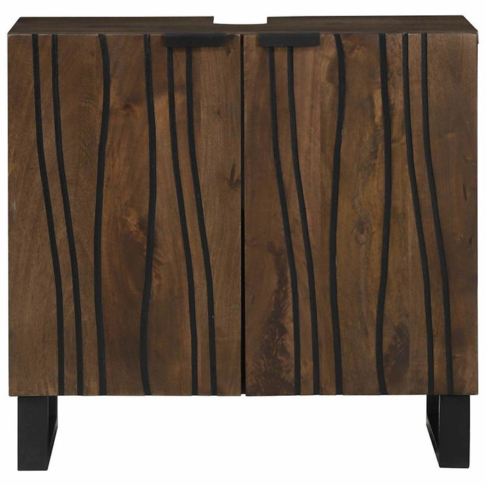 Servantskap 62 x 33 x 58 cm – Solid design i mangotre.