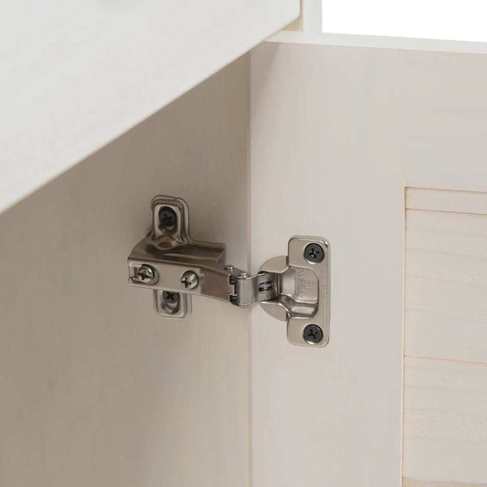 Baderomsskap VIGO Hvit 37,5 x 34 x 80 cm Massivt furutre